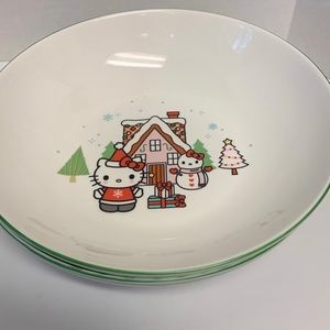 Hello Kitty christmas bowls